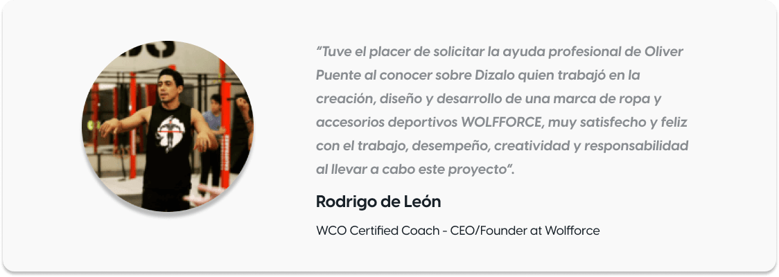 Testimonial Rodrigo de León