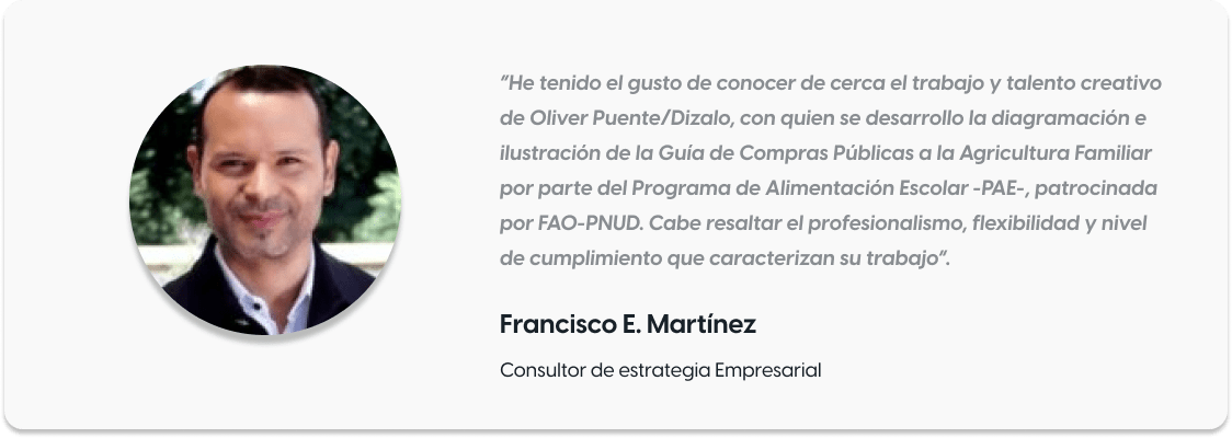 Testimonial Francisco E. Martinez